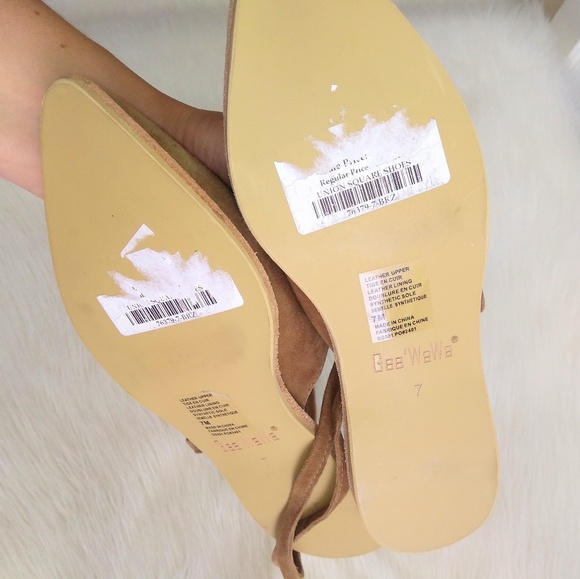 ❤️LAST PAIR❤️🌿SUEDE BALLET SLIDES🌿 - Picture 5 of 5